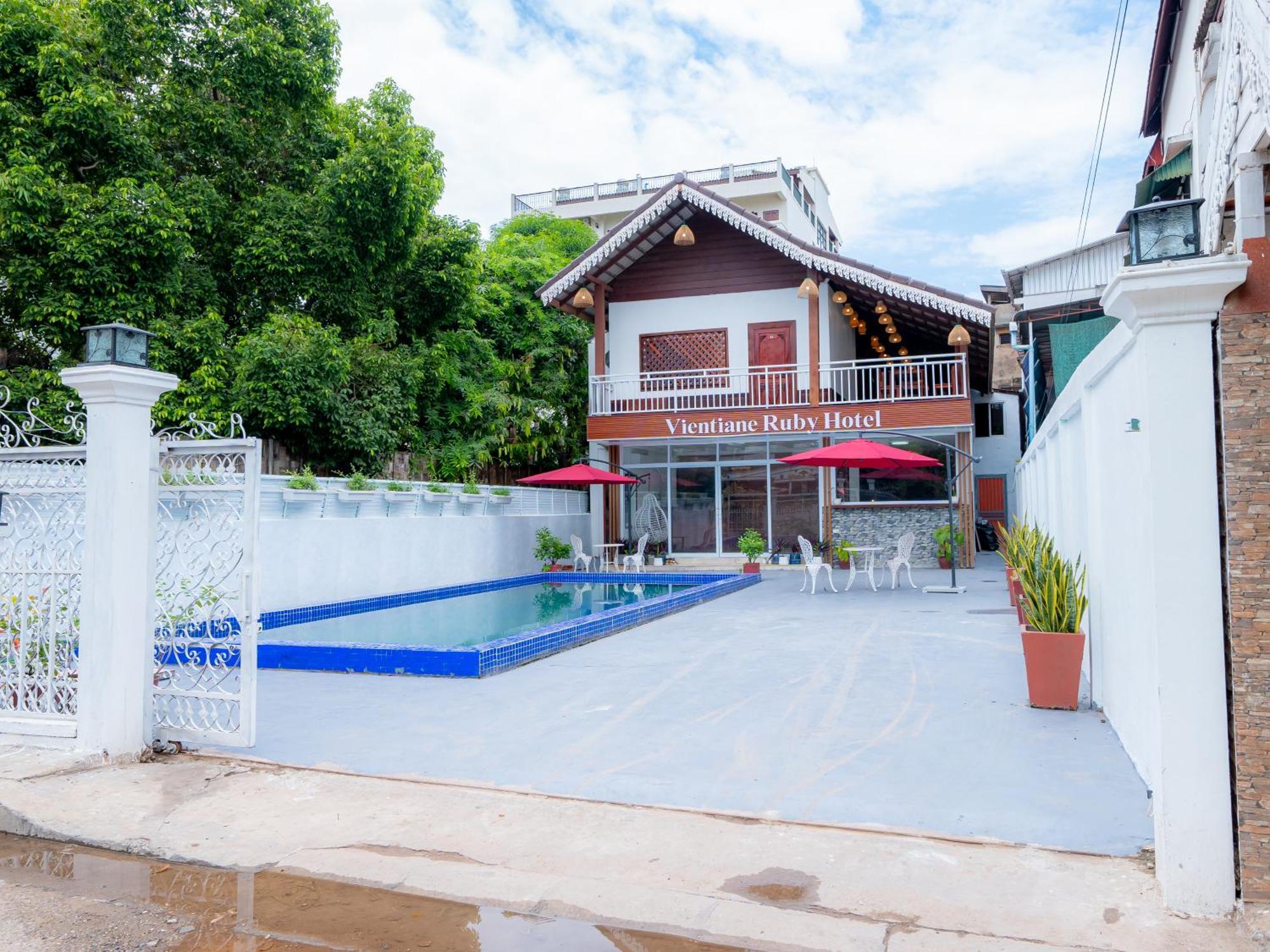 Vientiane Ruby Villa Hotel Экстерьер фото